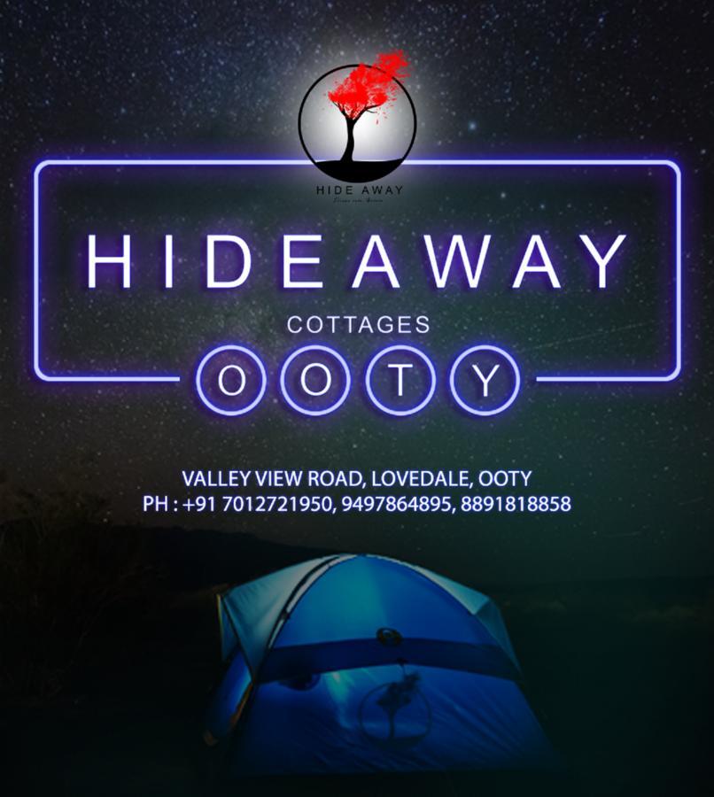 Hide Away Cottages Udagamandalam Exterior foto